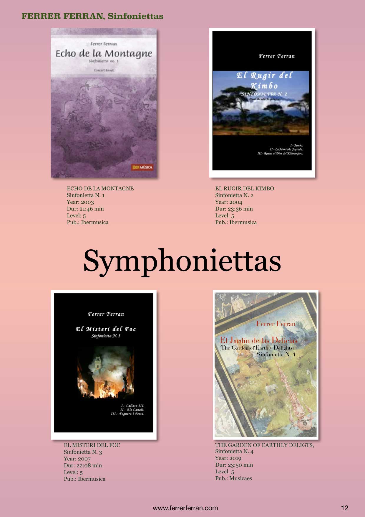 Sinfoniettas
